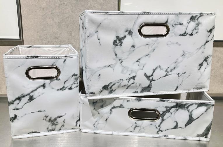 大理石柄折りたたみ収納、再入荷⭐︎｜Standard Products / THREEPPY