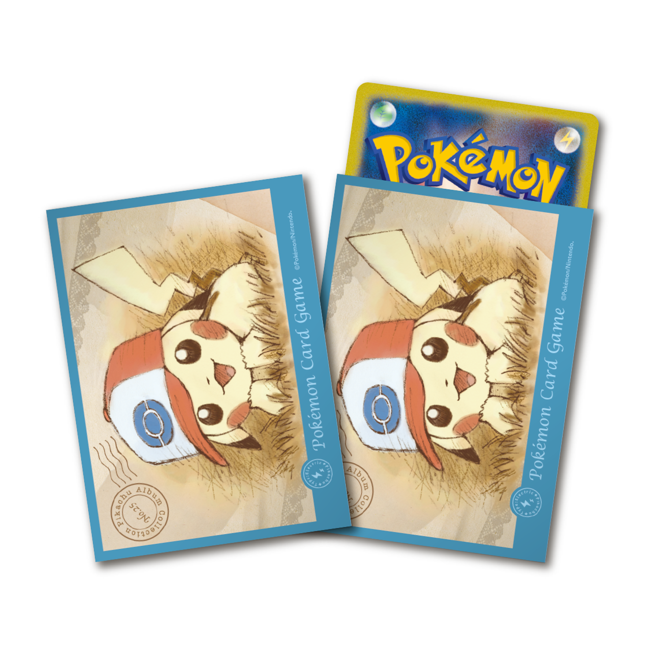 ぼうしをかぶったピカチュウのデッキシールドが6種類登場！ | ポケモン