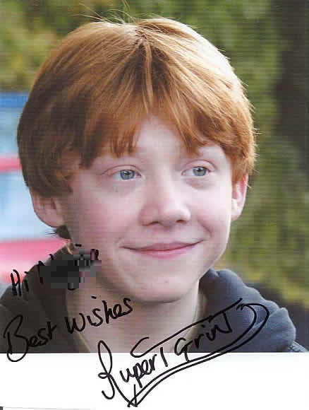 ルパート・グリント[Rupert Grint]ファンレター[Fan Mail]情報