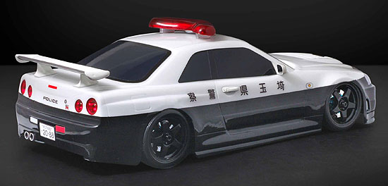 1/10 Skyline GTR34 埼玉県警察 190mm