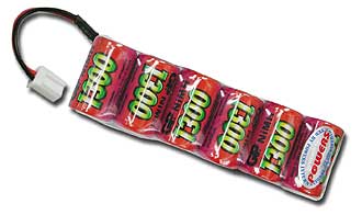 GP1300 7.2V タムテックギア用バッテリー