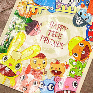 アメリカン雑貨 ＞ ハッピーツリーフレンズ（Tシャツ,ボビングヘッド