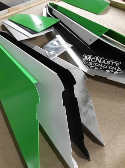 McNasty Customz KRX 1000 UPPER ALUMINUM DOORS KAWASAKI TEYRX – Pro