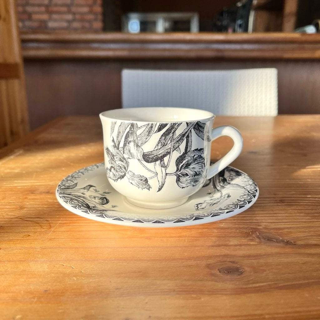 ジアン / GIEN チューリップ カップ＆ソーサー中古 カジュアル モダン