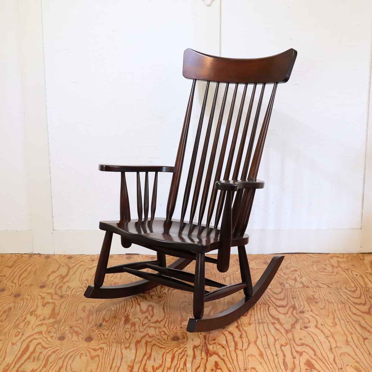 松本民芸家具 J型 ロッキングチェア 民芸家具 和モダン 中古