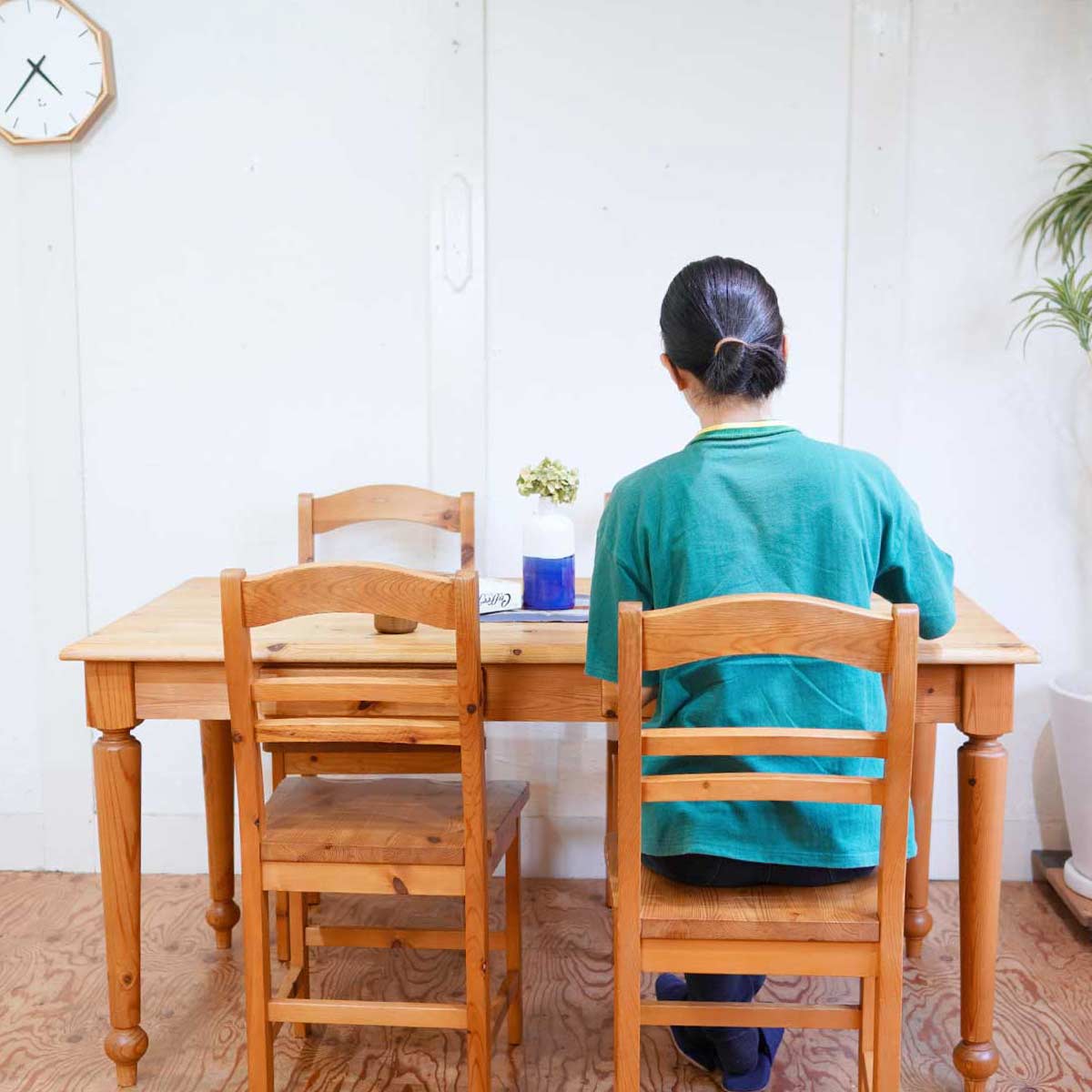 シャルドネ / CHARDONNAY ダイニング 5点セット テーブル チェア