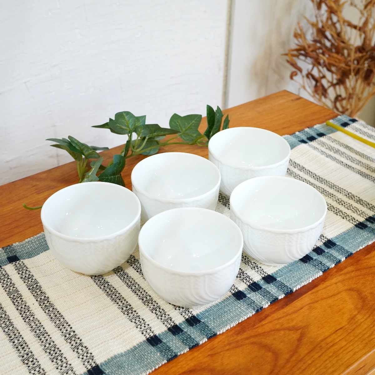 リチャードジノリ / Richard Ginori ベッキオ 湯呑 5個セット ホワイト