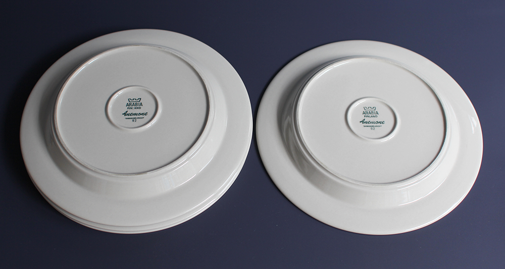 ARABIA-ANEMONE｜アラビア アネモネプレート26cm｜retro number