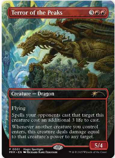 Terror of the Peaks - Foil Artist Proof – Richard Kane Ferguson