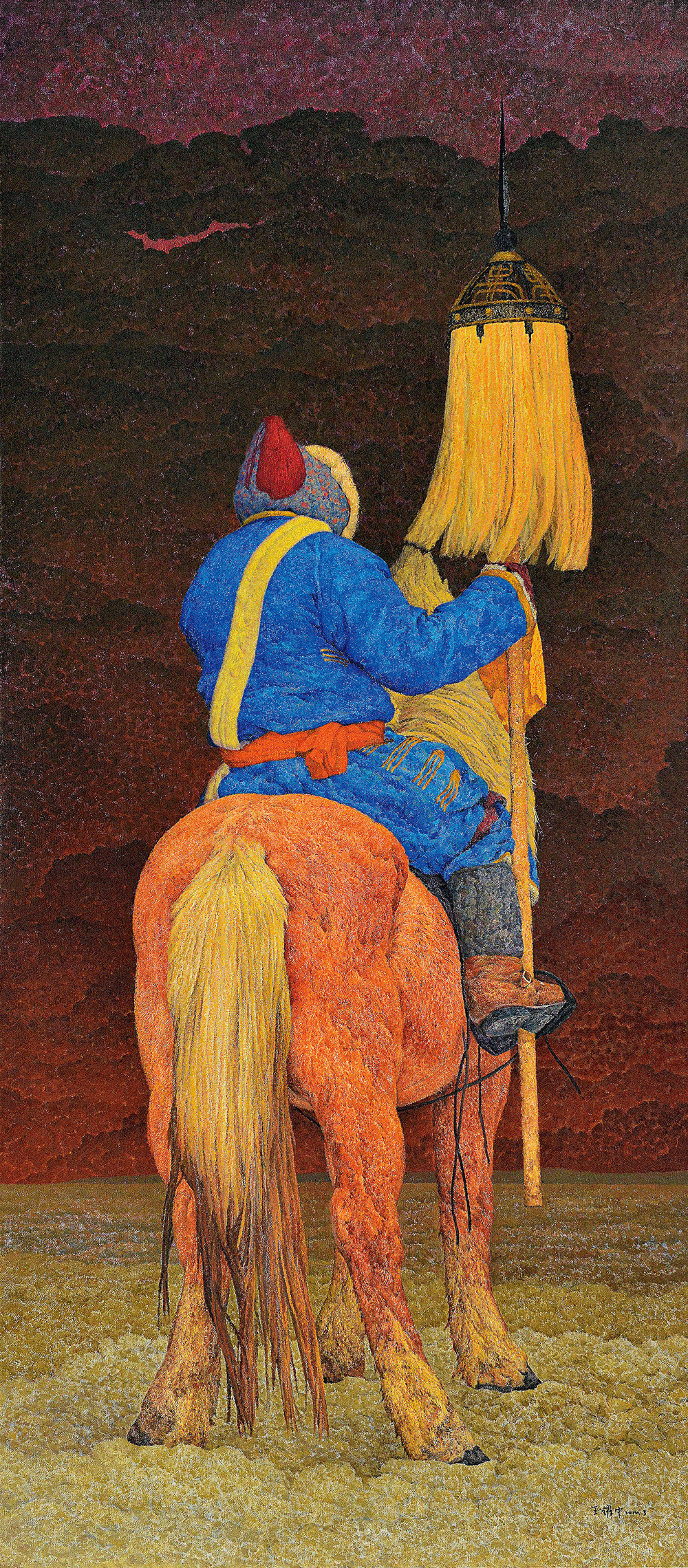 北方草原题材油画的创作体会