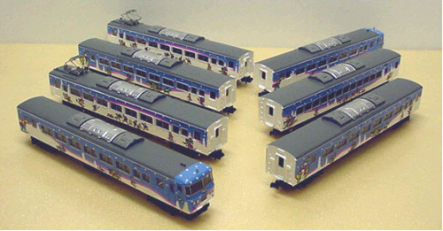 鉄道模型専門店 185系メイクアップ シュプール号｢フルフル｣7輌