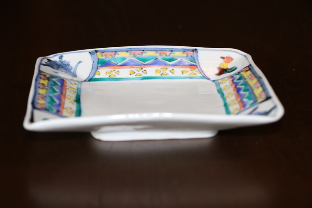 カップ＆ソーサー 磁器 九谷焼 永井麻美子 色絵染付鶏文カップ