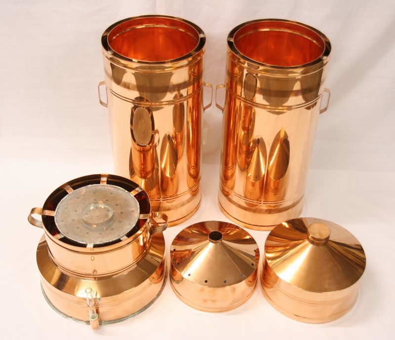 □ 染色用 簡易蒸し器【銅製】