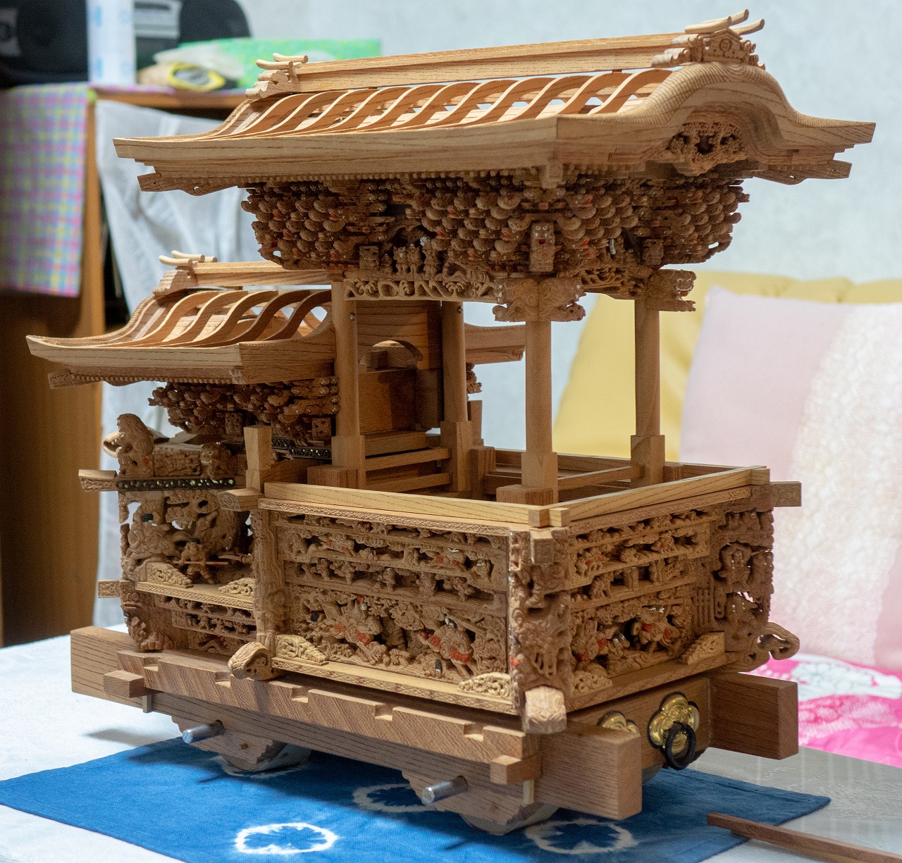 超精巧・ミニだんじり | Omoroiさかい