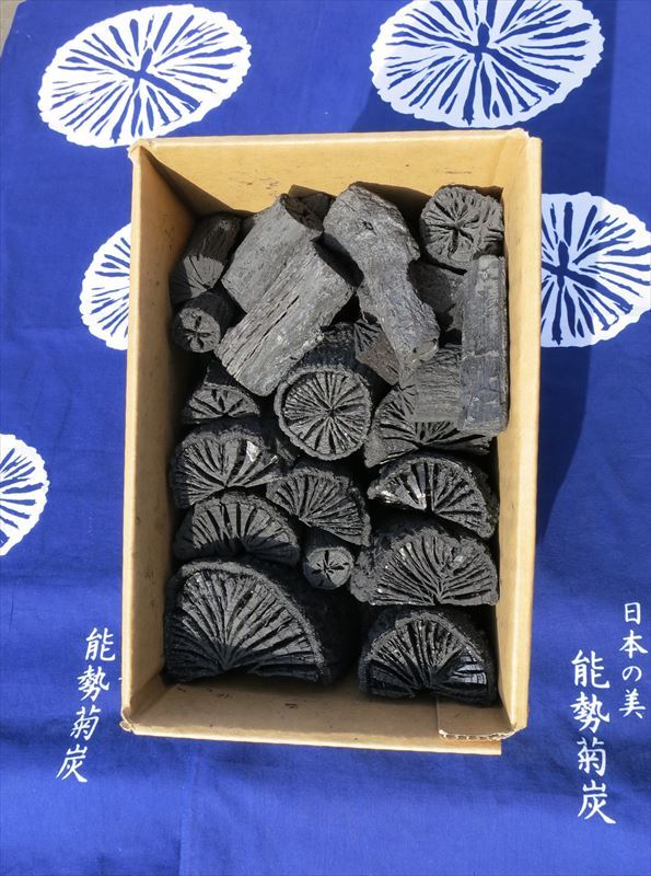 火鉢・七輪なんでも 能勢菊炭 便利炭／べんりずみ（2kg） 全国唯一