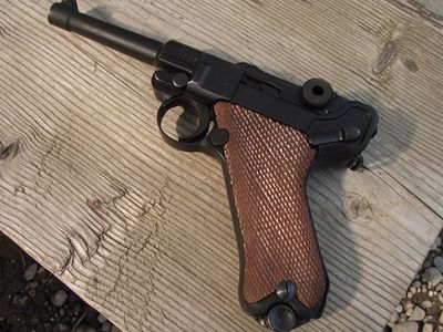 ルガー用木製グリップの製作 | ボウコウの雑記帳