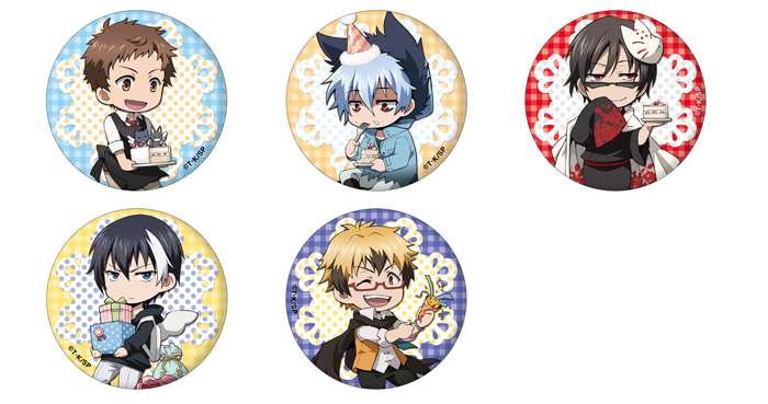 イベント先行発売】缶バッジコレクション Birthday-collection | servamp