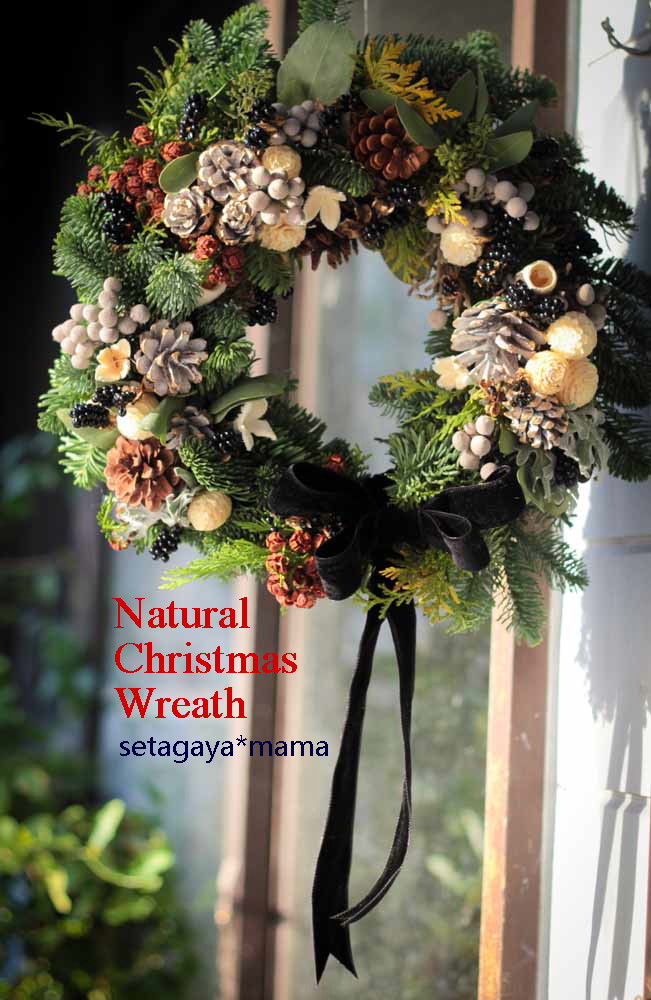 今年のクリスマスはちょっと変わった形のリースはいかが？ スワッグ