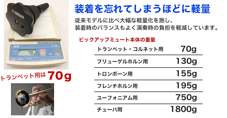 YAMAHA サイレントブラス 自宅練習におすすめのミュート！ ｜管楽器の