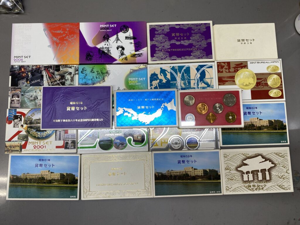 記念硬貨＆現行コインを遺品整理の方へ | 新岐阜切手古銭商会