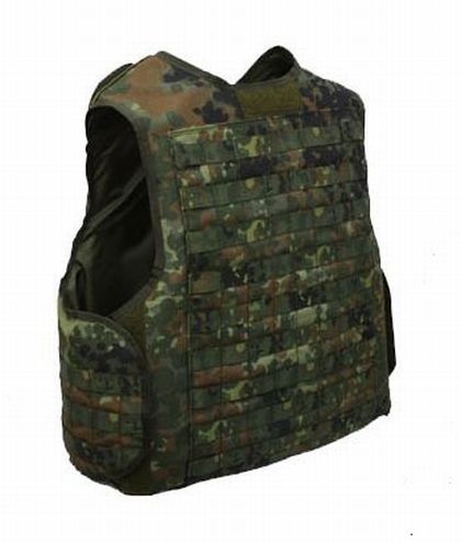 BWドイツ軍 最新Molle最新装備防弾IDZベスト、実物、高性能防弾用品