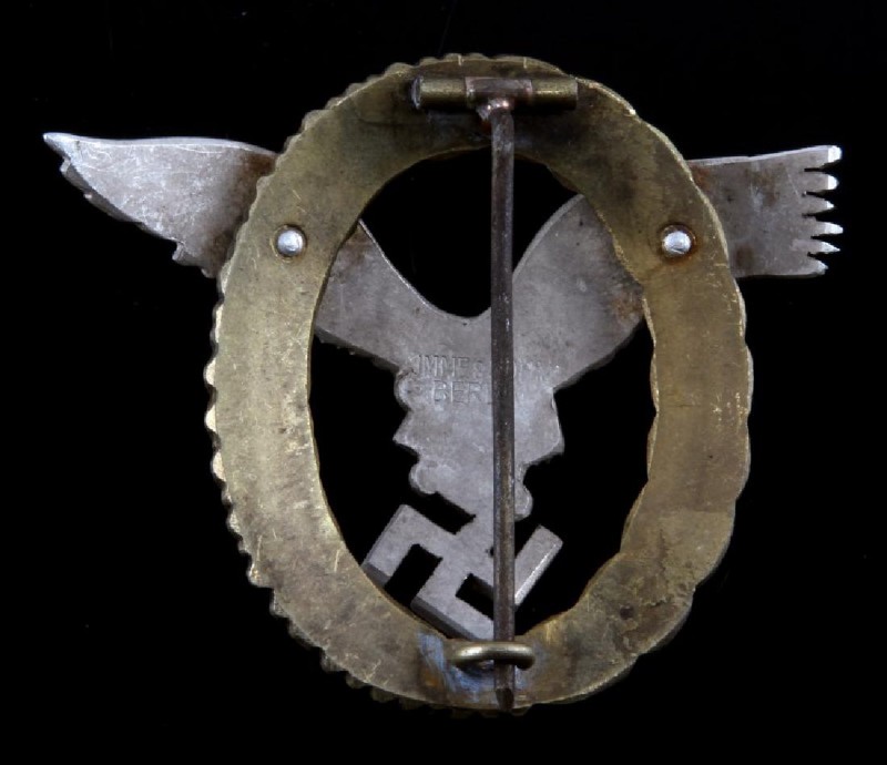 ナチスドイツ空軍パイロット章Ⅰ型、実物 | ナチス軍服販売 BWドイツ