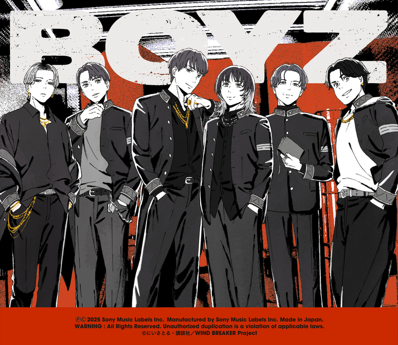 BOYZ【初回盤A】 | SixTONES | ソニーミュージックオフィシャルサイト