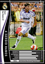 セルヒオ・ラモス | WCCF カードデータ詳細