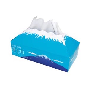 世界文化遺産 富士山ティッシュ | 販促品探しなら販促ピタット！