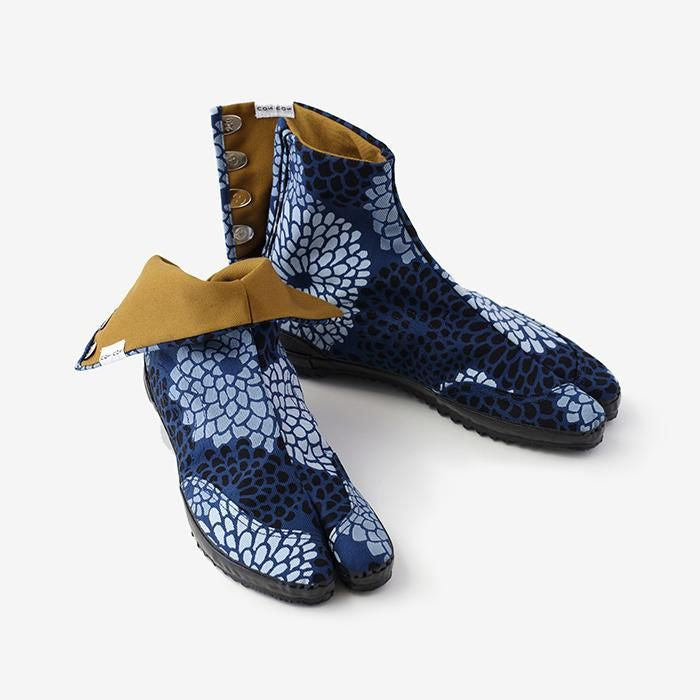 貼付まつり足袋／菊づくし