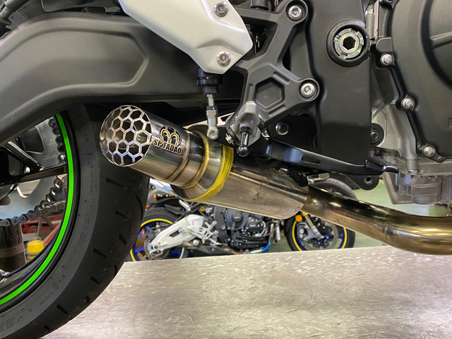 2022 Ninja ZX-25R / SE (2BK-ZX250E) POWERBOX FULL チタンブルー