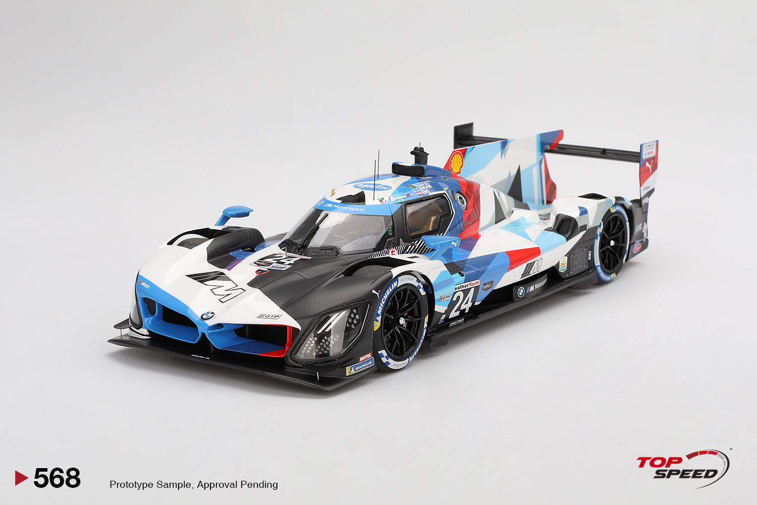 Topspeed BMW M Hybrid V8 GTP #24 BMW M Team RLL 2024 IMSA Daytona