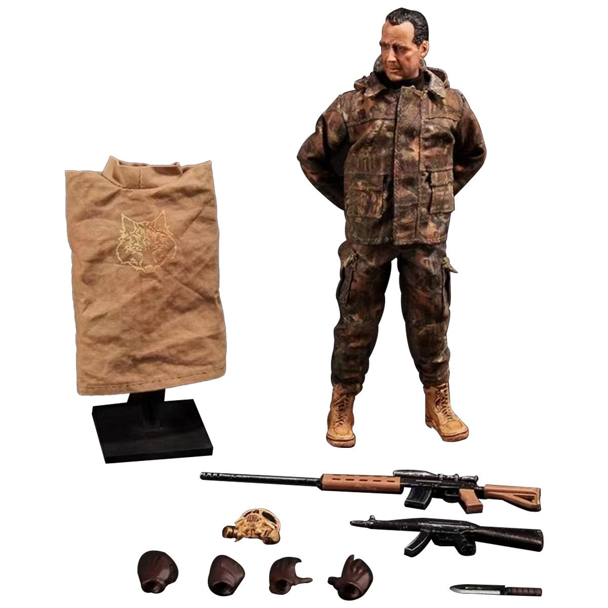 1/126 Scale RC Pilot Figure with Movable Joints for JCZK 300C PRO