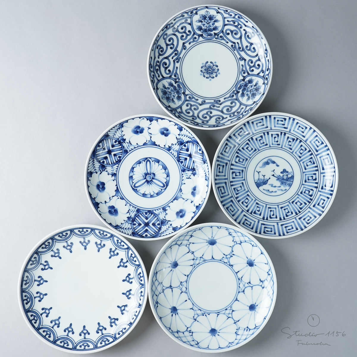 波佐見焼 染付 五寸丸皿 15cm 高山陶器の通販｜Studio1156 – 【公式