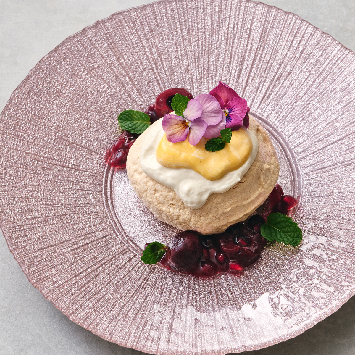 ガラス食器 エコール プレート 21cm 吉沼硝子の通販｜【公式】スタジオ