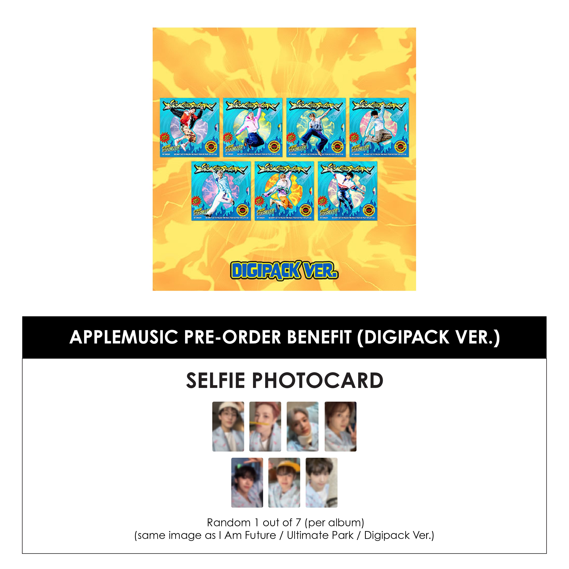 NCT DREAM 5TH ALBUM - GO BACK TO THE FUTURE (DIGIPACK VER.) +