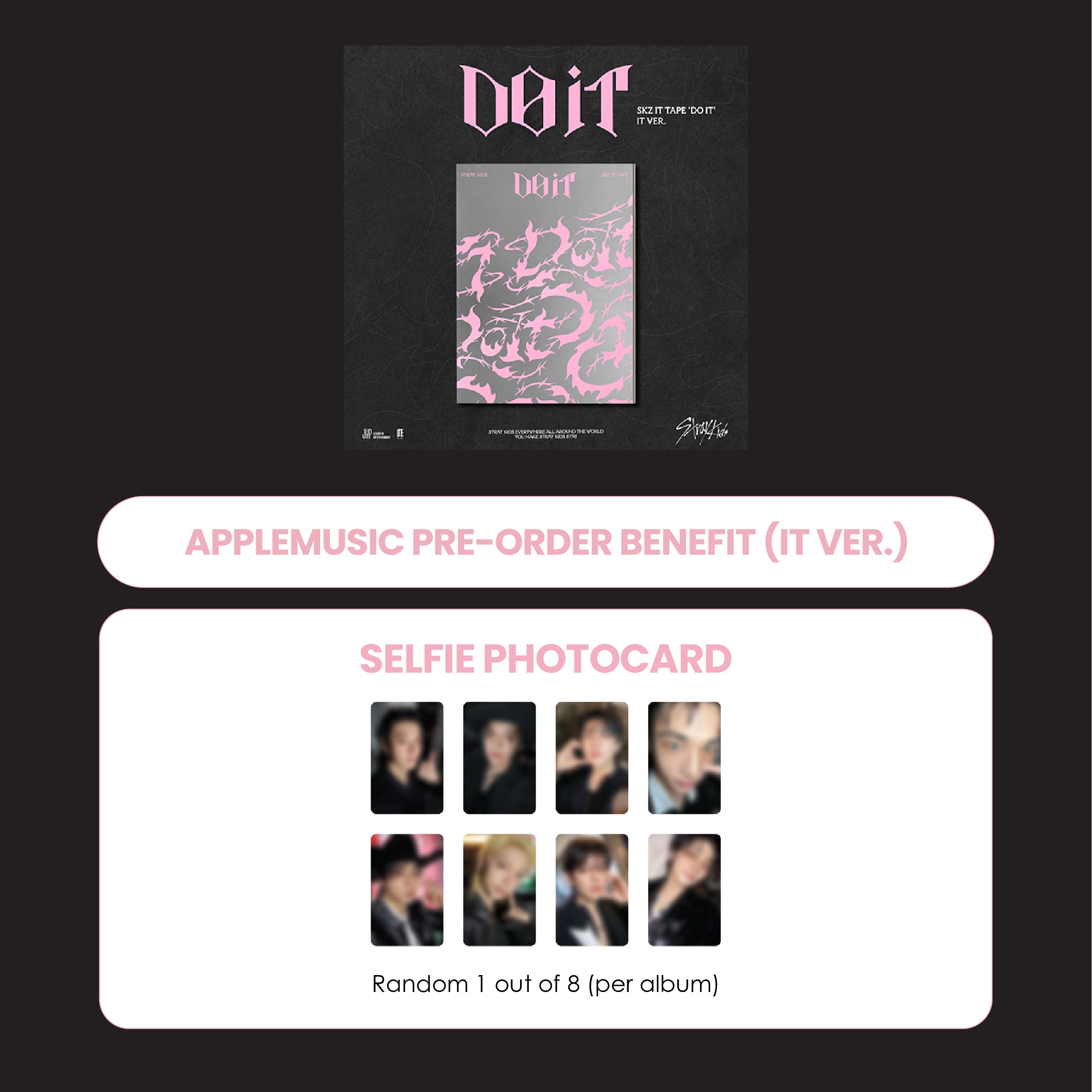 STRAY KIDS ALBUM - SKZ IT TAPE 'DO IT' (IT VER.) (KOREA VER.) +