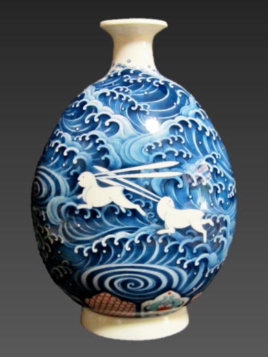 鍋島藩窯 市川光山 －作品紹介－ 花瓶・壺類