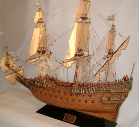 スウェーデンの戦艦バーサ号（WASA号）