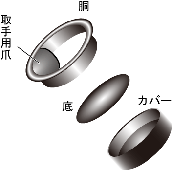 襖の引き手 製造卸及び販売元 田中金属工業所 / こじか印 令和新製品