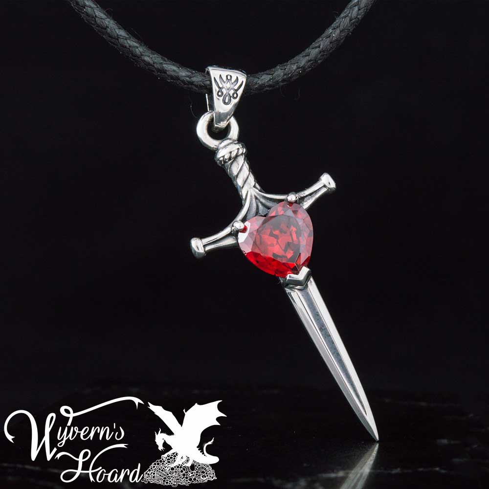 Heart of the Sword Necklace – Wyvern's Hoard