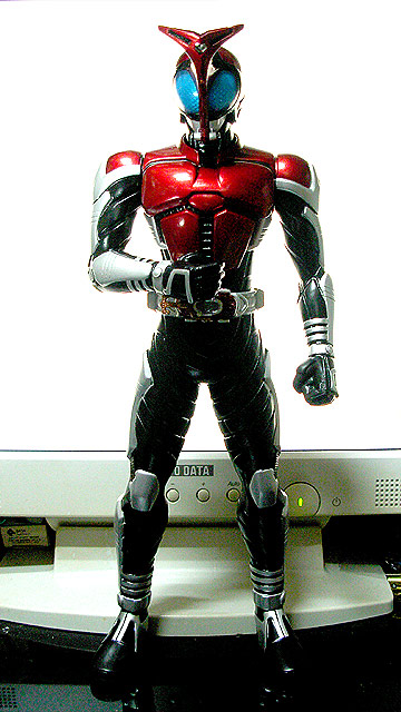 仮面ライダーカブト ビッグサイズソフビフィギュア インブリスター