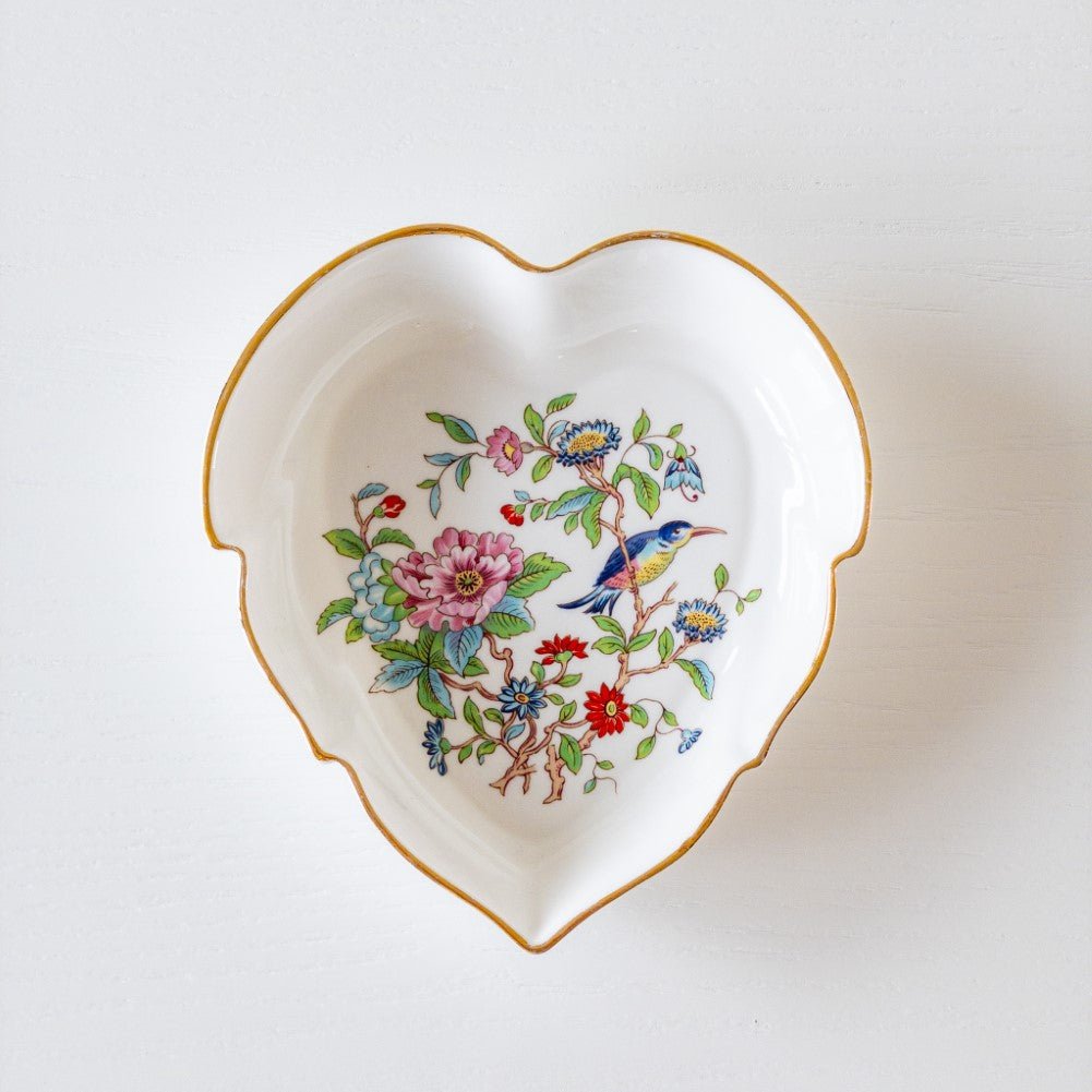 美品 アンティーク イギリス製 エインズレイ ペンブロック 小物入れ