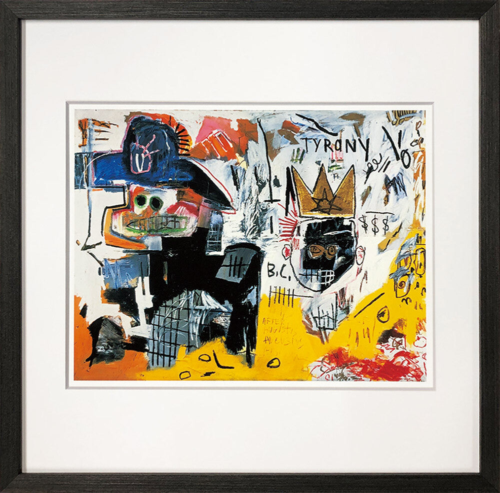 アートフレーム バスキア Jean-Michel Basquiat Untitled (Tyrany