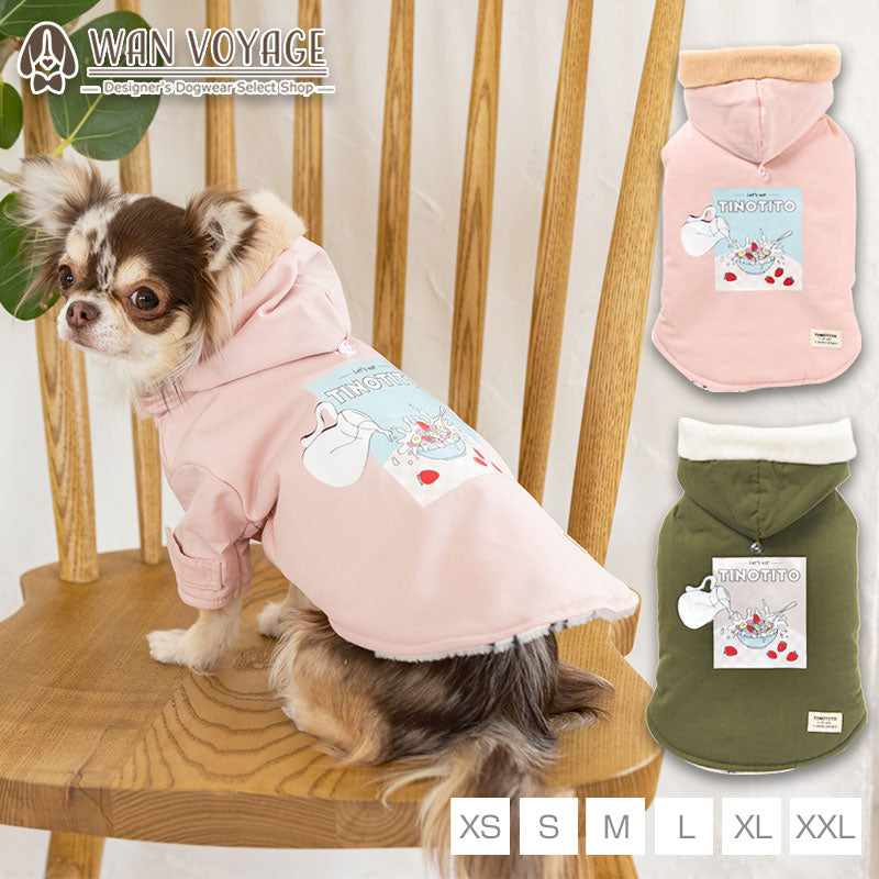 シリアルプリントコート XS/S/M/L/XL/XXL TINOTITO -ティノティート