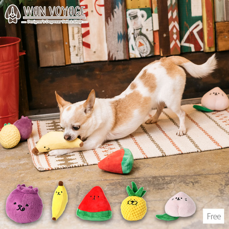 フルーツおもちゃ Free Solgra TOY -ソルグラ トイ- 犬用おもちゃ