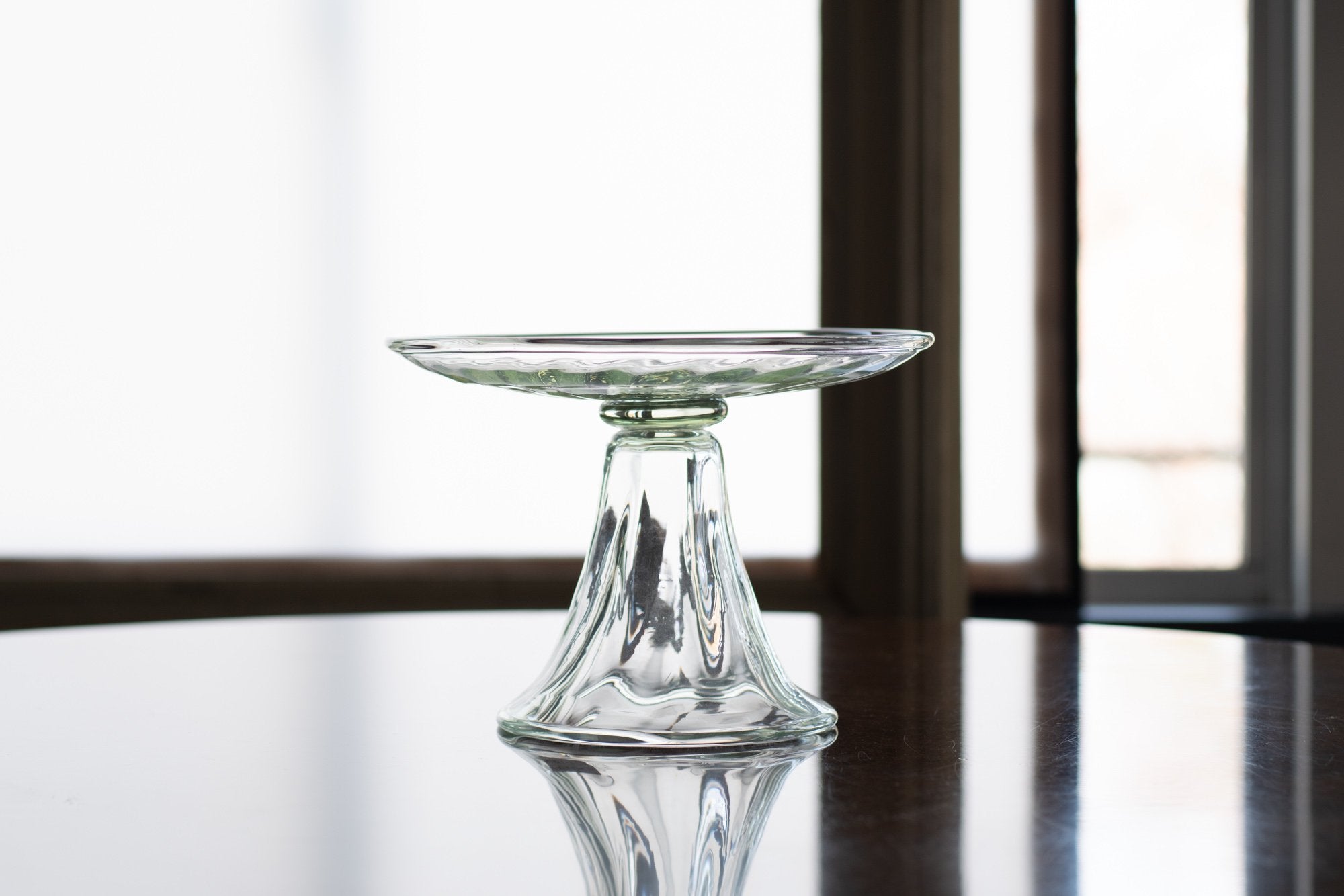 くるみガラス コンポート｜ガラス工房 橙