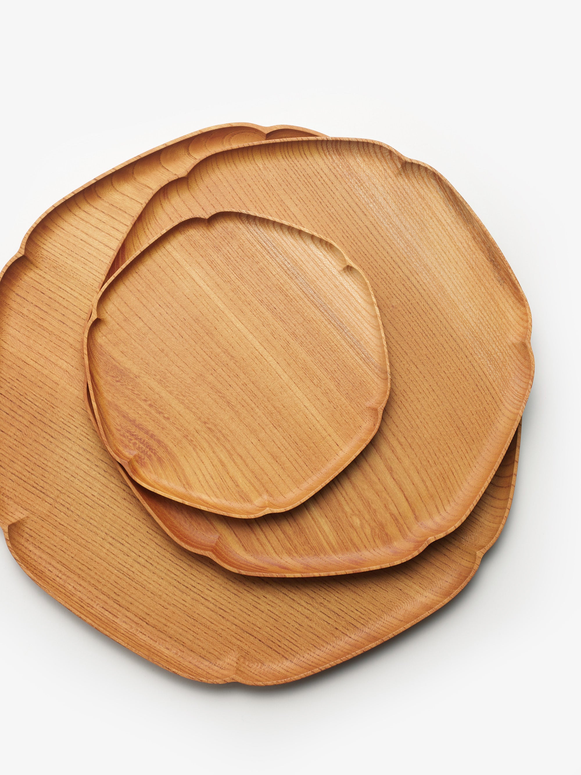 KITO 雪輪盆 ケヤキ｜四十沢木材工芸