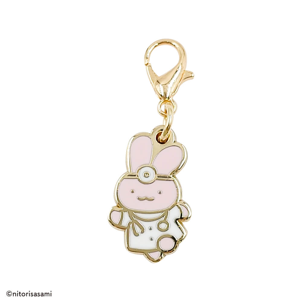 ホワイトタイガーとブラックタイガー ミニチャーム（うさぎ先生