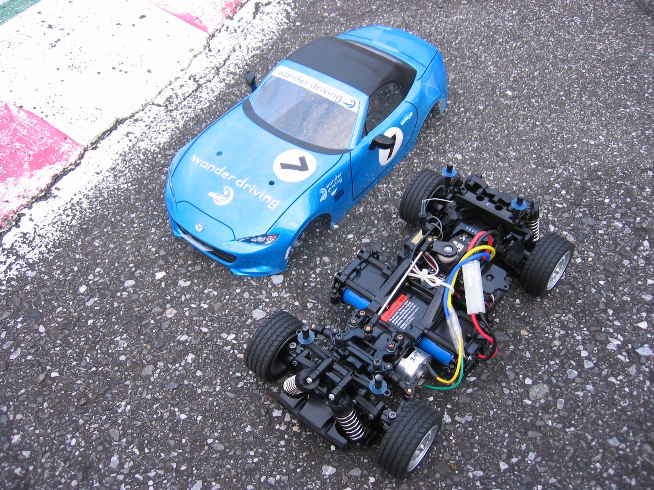 タミヤ・メディア対抗RCロードスター耐久レース【ep2】 試走編